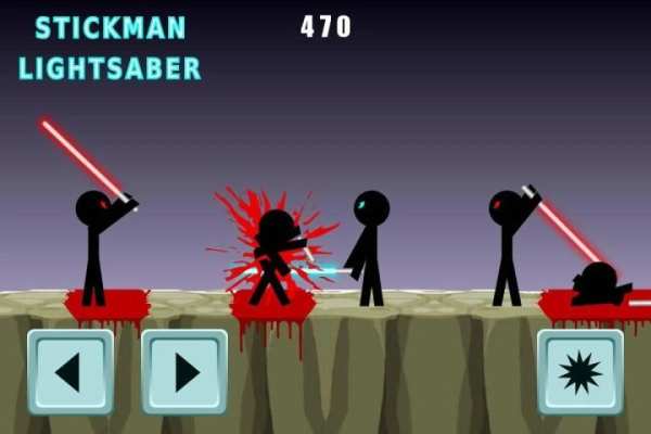 Stickman Lightsaber Warriors 1 تصوير الشاشة