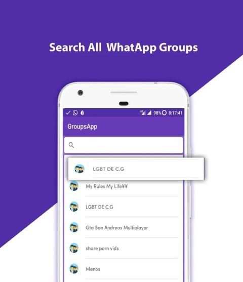 Groups App - WhatsApp screenshot 3