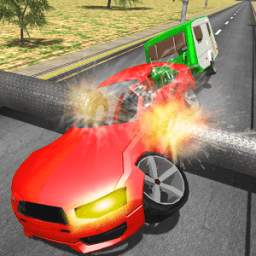 Highway Crash Car Race