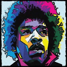 Jimi Hendrix Guitar Little Wings иконка