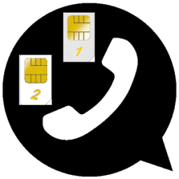 واتس اب اسود برقمين иконка