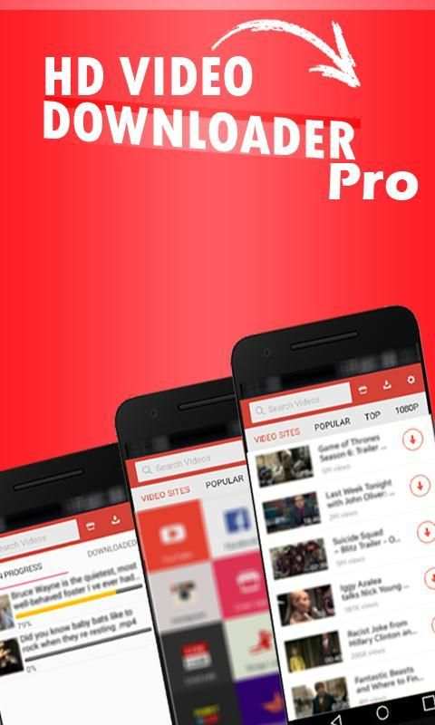 Download All Video Downloader HD screenshot 1