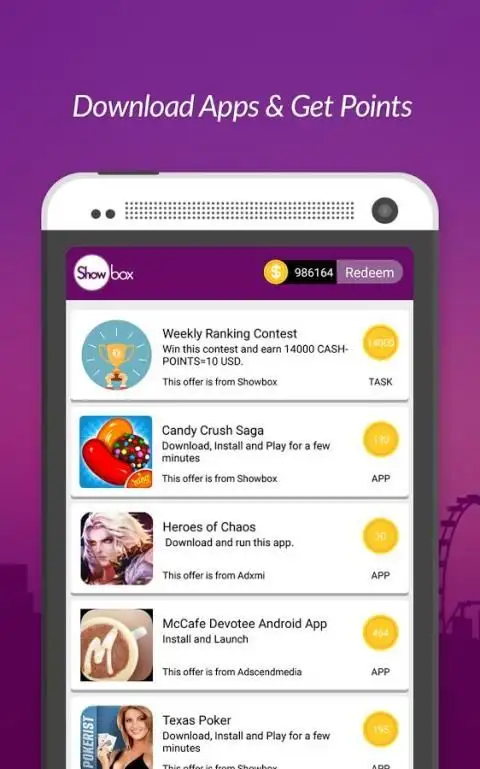 Showbox स्क्रीनशॉट 2