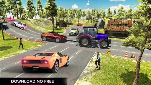 Offroad Tractor Pulling Simulator - Mudding Games 9 تصوير الشاشة