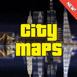 City maps for Minecraft PE icon