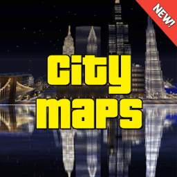 City maps for Minecraft 1.3.4