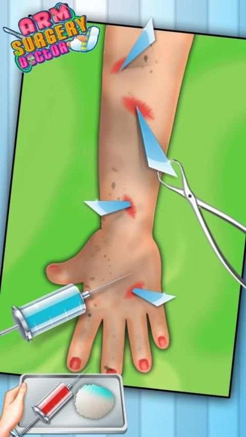 Arm Surgery Doctor Operation 2 - Hospital Dash скриншот 3