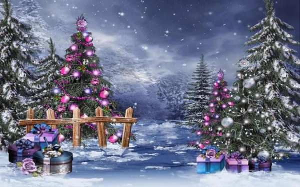 Christmas Eve Wallpaper 2 تصوير الشاشة