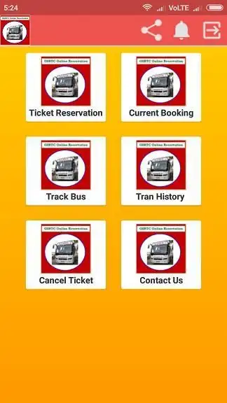 Search GSRTC Online Reservation screenshot 3