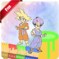 Coloring Book For Dragon Saiyan Ball Z on 9Apps