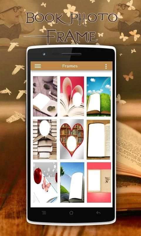Books Photo Frame स्क्रीनशॉट 1
