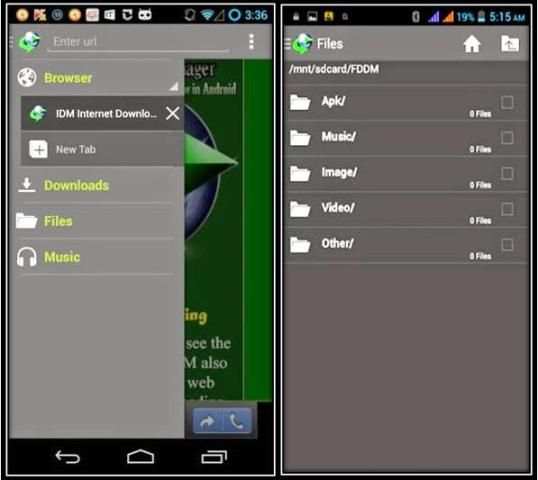 IDM Download Manager In fo screenshot 1
