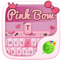Pink Bow GO Keyboard Theme icon