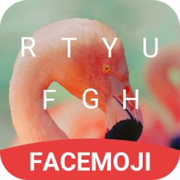 ikon Flamingo Keyboard Theme &amp; Emoji Keyboard