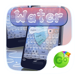 ikon Water GO Keyboard Theme