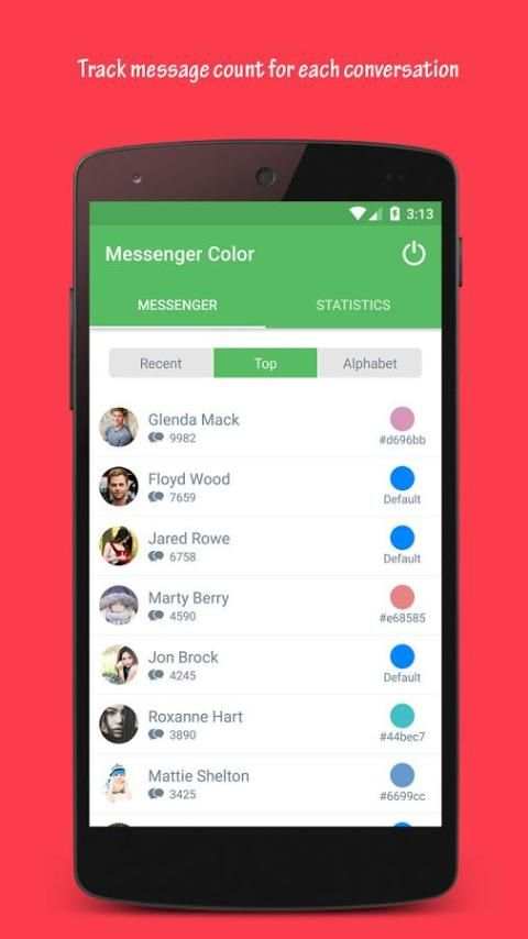 Color for Messenger & Unseen Messages screenshot 4