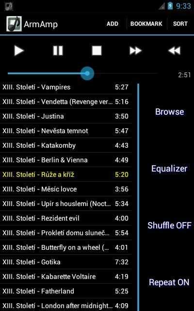 ArmAmp Music Player скриншот 13