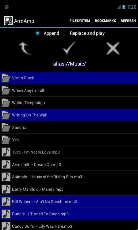 ArmAmp Music Player скриншот 10