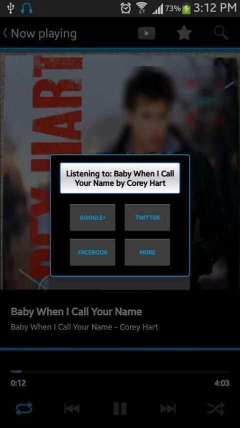 Music Player स्क्रीनशॉट 4