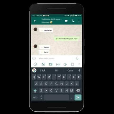 DELTA BBM TEMA WHATSAPP screenshot 4