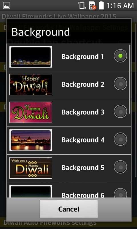 Diwali Fireworks Live Wallpaper 2017 screenshot 7