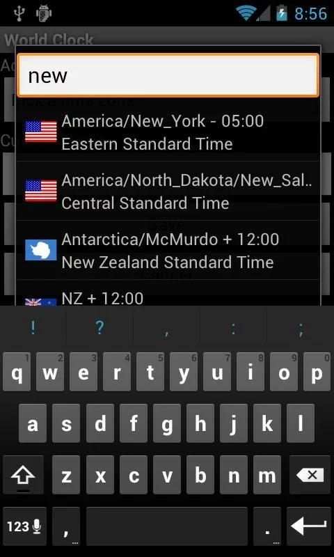 World Clock screenshot 5