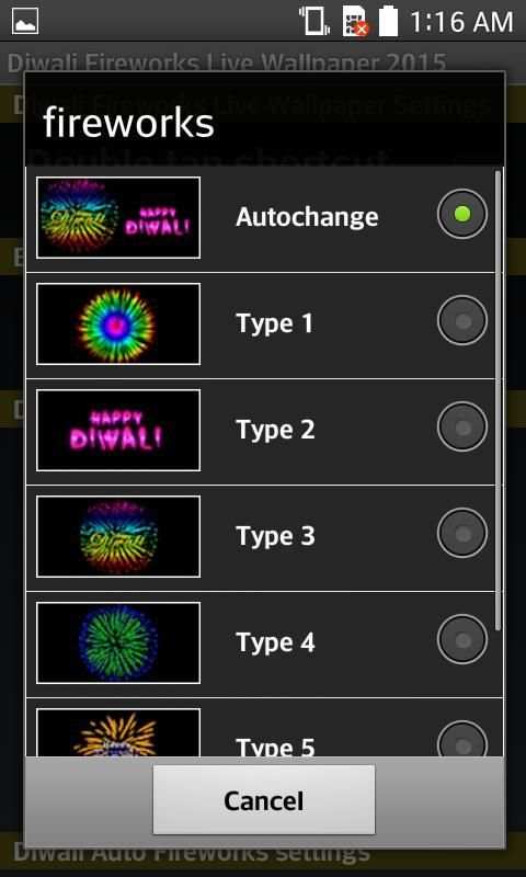 Diwali Fireworks Live Wallpaper 2017 screenshot 6