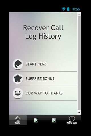Recover Call Log History Guide screenshot 4