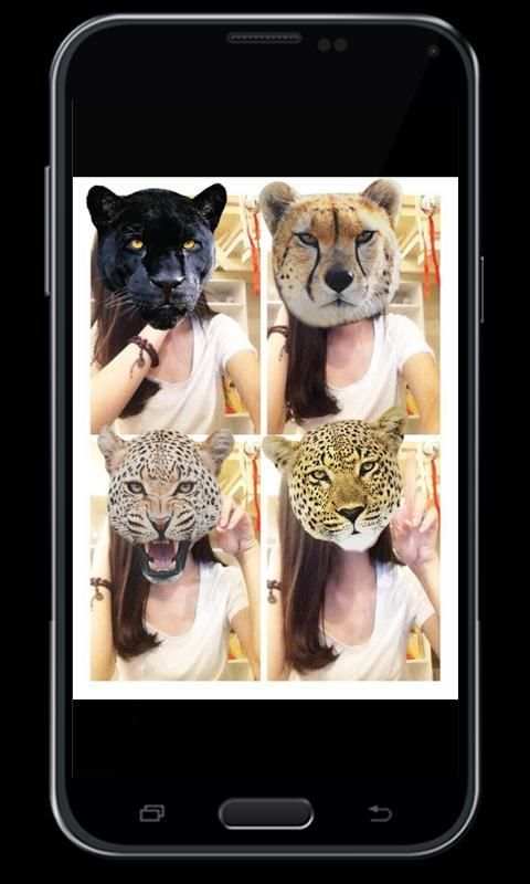 Animal Face Photo Effects 3 تصوير الشاشة