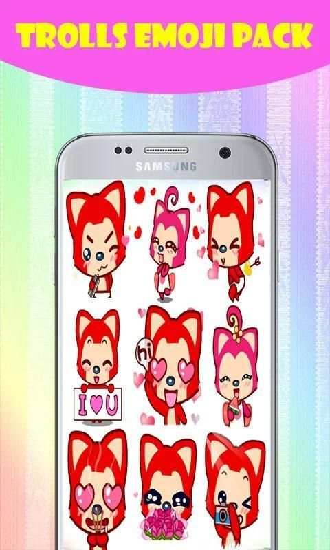 Troll Emoji Face (emoticons) скриншот 5
