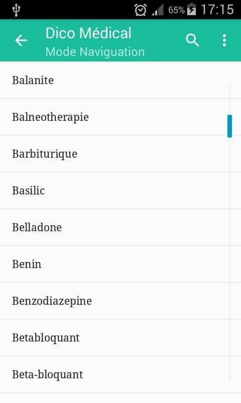 Dictionnaire Médical Gratuit screenshot 2
