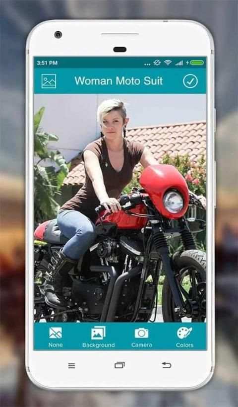 Women Moto Photo Suit screenshot 2