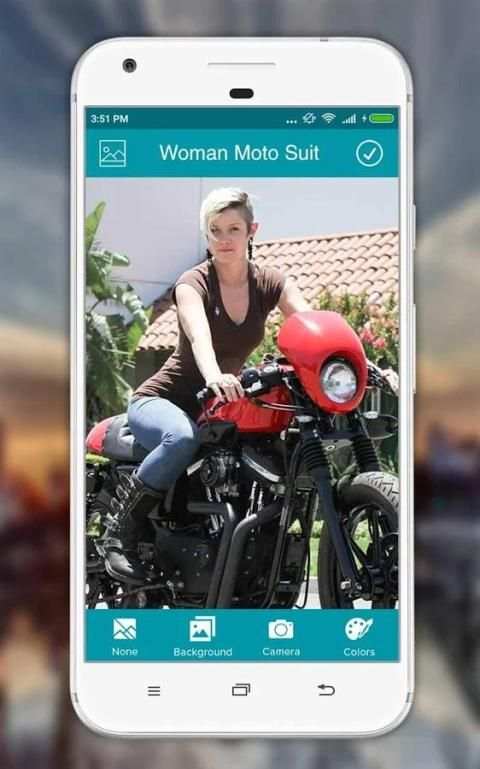 Women Moto Photo Suit screenshot 7