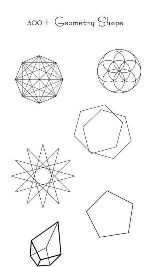 Geometry Shapes Photo Editor screenshot 1