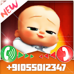 Fake Call From Baby Boss Pro icon