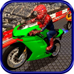 Superhero Bike Stunts Racing 3D иконка
