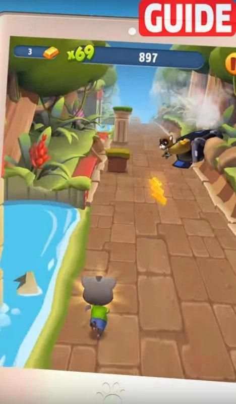 2017 Guide For Talking Tom Gold Run screenshot 1