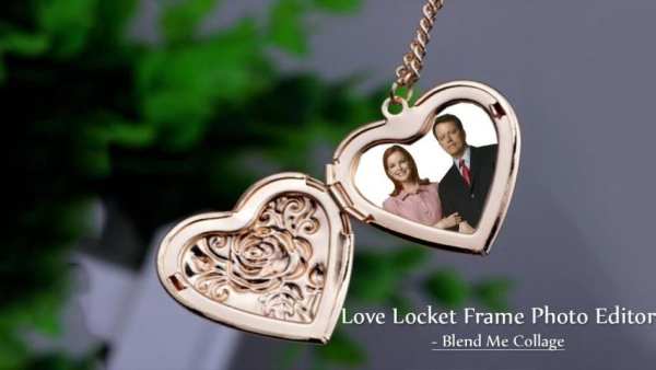 Love Locket Frame Photo Editor - Blend Me Collage скриншот 4