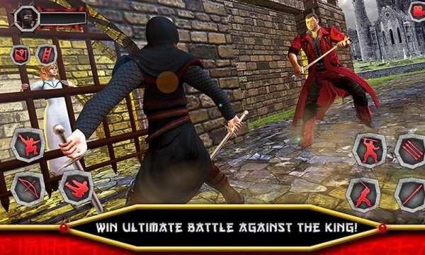 Ninja Warrior Superhero Shadow Battle screenshot 6