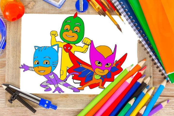 PJ Masks - Get your little ones to draw themselves as a... | Facebook
