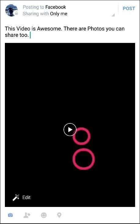 Quick Posts for Facebook screenshot 3
