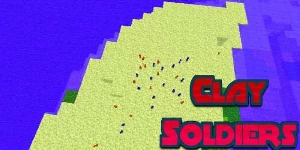 Clay Soldiers Mod Minceraft 3 تصوير الشاشة
