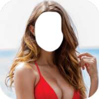 Beach Girl Suit Photo Montage on 9Apps
