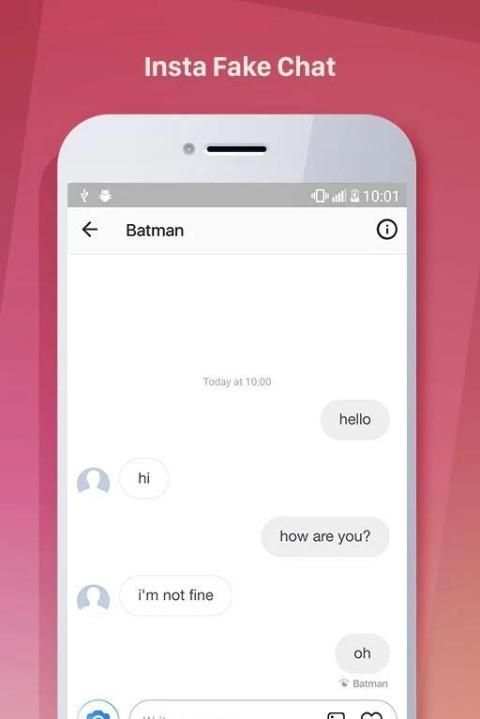 Insta message Fake screenshot 1