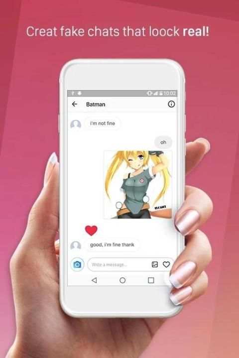 Insta message Fake скриншот 4