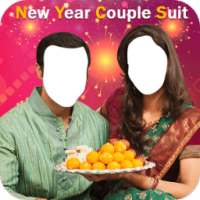 New Year Couple Photo Suit:Traditional Photo Suit on 9Apps