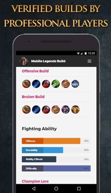 Ml Build is a guide for Mobile Legends:Bang bang screenshot 3
