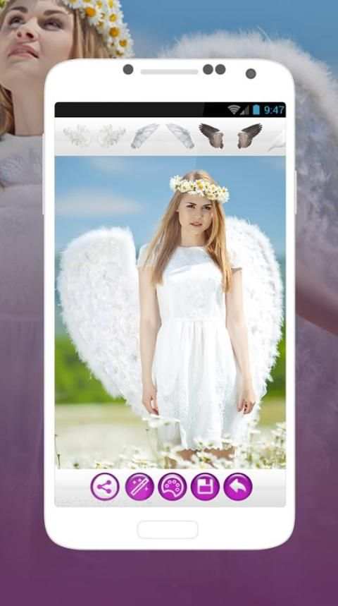 Angel Wings Effect Photo Editor screenshot 3