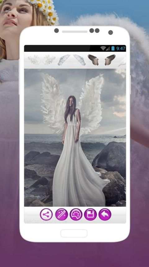 Angel Wings Effect Photo Editor screenshot 1