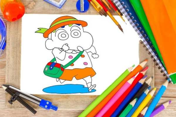 coloring game for Shinchan screenshot 6